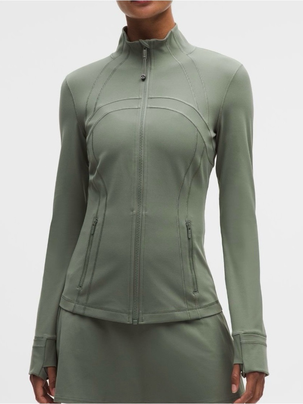 Lululemon Willow Leaf Green Define Jacket Size 8 NWT